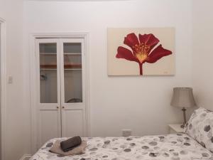 Postel nebo postele na pokoji v ubytování Teign Place