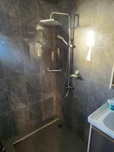 Koupelna v ubytování Grace Villa