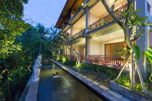 Zahrada ubytování Alamdini Resort Ubud