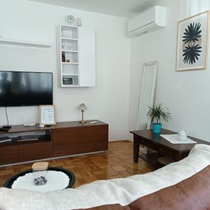 Μια τηλεόραση ή/και κέντρο ψυχαγωγίας στο Ellena apartment