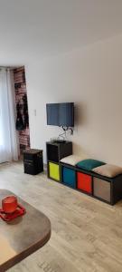 TV a/nebo společenská místnost v ubytování Loc126