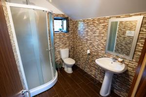 Koupelna v ubytování Cabana ESCAPE + 15 fotografií