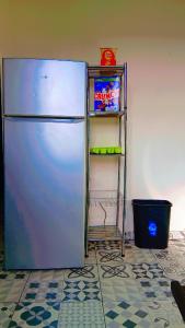 Dapur atau dapur kecil di Grand Studio Porte de paris