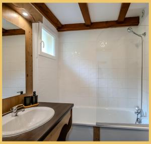 Koupelna v ubytování Le Lonvernay I Duplex I Hauteurs du Lac Léman