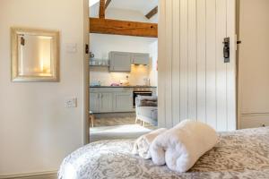 Voodi või voodid majutusasutuse 3 Bed in Alsop-en-le-Dale oc-w33738 toas