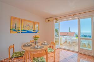 Balkón nebo terasa v ubytování Miljenko