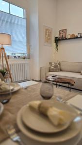 Posezení v ubytování Boutique-Apartments + 72 fotografií