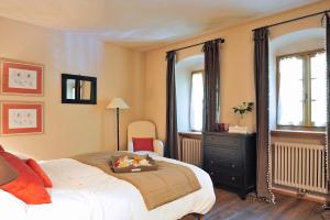 Katil atau katil-katil dalam bilik di B&B il Sambuco