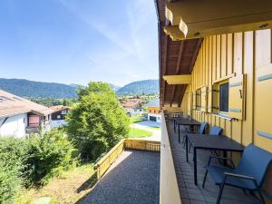 Nespecifikovaný výhled na hory nebo výhled na hory při pohledu z apartmánu