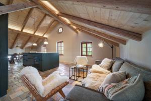 Χώρος καθιστικού στο Das Krämerhaus by Alpine Host Helpers