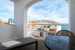 Balkón nebo terasa v ubytování Limehome Benidorm Calle Major