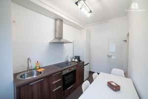 Η κουζίνα ή μικρή κουζίνα στο Milan Luxury Apartaments III-Brasov#near Coresi