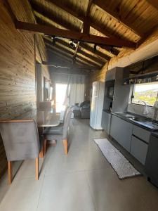 Kuchyň nebo kuchyňský kout v ubytování Casa bela vista