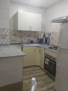 Kuchyň nebo kuchyňský kout v ubytování Douera good