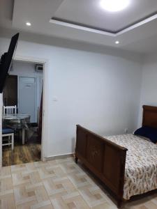 Postel nebo postele na pokoji v ubytování Douera good