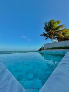 Bazén v ubytování Flat StudioMar - beira mar até 4 p - pé na areia nebo v jeho okolí