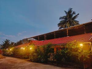 Budova, kde se farma nachází