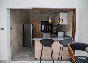 Η κουζίνα ή μικρή κουζίνα στο Résidence Ayden