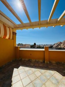 a balcony with a view of the city at Signature Stay Apartments 6 in Almuñécar
