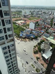 a view of a city from a building at 1998Homestay Căn hộ 1n1wc city view tiện nghi in An Khê