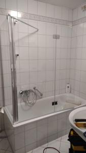 Ένα μπάνιο στο Gemütliche Zimmer im historischen Berching