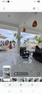 Posezení v ubytování Chilly Beach Resort Palawan