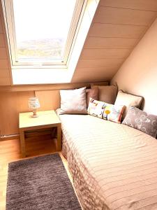 Postel nebo postele na pokoji v ubytování Bohn-Ferienwohnungen