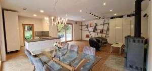 Posezení v ubytování Höhenblick Klosterneuburg