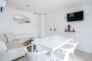 TV a/nebo společenská místnost v ubytování Salines