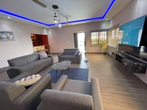 Χώρος καθιστικού στο Opan Court