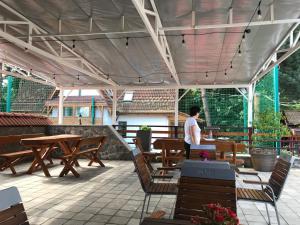 Restaurace v ubytování Pension Green Park