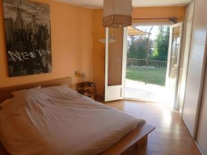 Postel nebo postele na pokoji v ubytování Entre Vignes et Garrigues + 13 fotografií