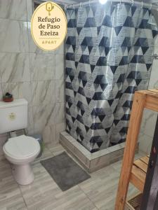 Ένα μπάνιο στο Refugio de Paso Ezeiza