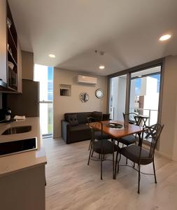 Χώρος καθιστικού στο Depto en el eje corporativo