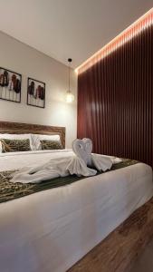 Postel nebo postele na pokoji v ubytování Puspa Private Guest House