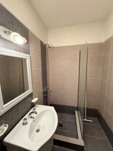 Koupelna v ubytování Bismark Studio