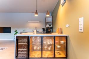 Køkken eller tekøkken på Arctic apartment + 11 billeder