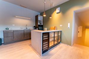 Køkken eller tekøkken på Arctic apartment