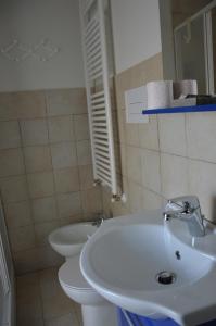 Koupelna v ubytování La Casa di Abramo