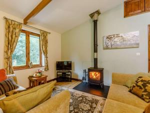 Ruang duduk di 2 bed in Bude 85562