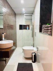 Koupelna v ubytování Ta Cetta