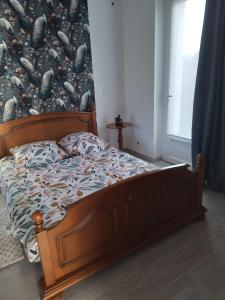 Katil atau katil-katil dalam bilik di Le pti' robin