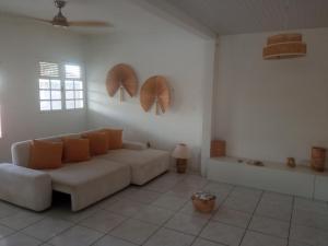 Posezení v ubytování Chambre d'hôte