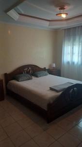 Postel nebo postele na pokoji v ubytování Luxury apartment 100 m2 in Mohammedia