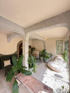 Χώρος καθιστικού στο Matteo & Matteo Hostel Boutique