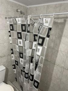 Et badeværelse på Panorama Villa Gesell