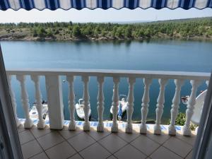 Balkón nebo terasa v ubytování Apartman Gaga