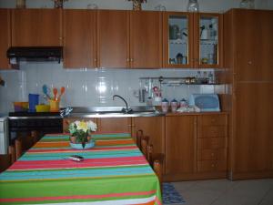 Kuchyň nebo kuchyňský kout v ubytování Casa Vacanze Trinacria