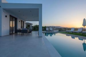 an image of a swimming pool in a house at Villa Marco in Zakynthos Town
