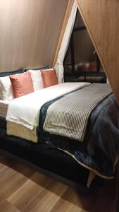 Postel nebo postele na pokoji v ubytování El Encanto, las Dalias